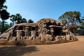Mamallapuram - Tamil Nadu. the Tiger Cave 